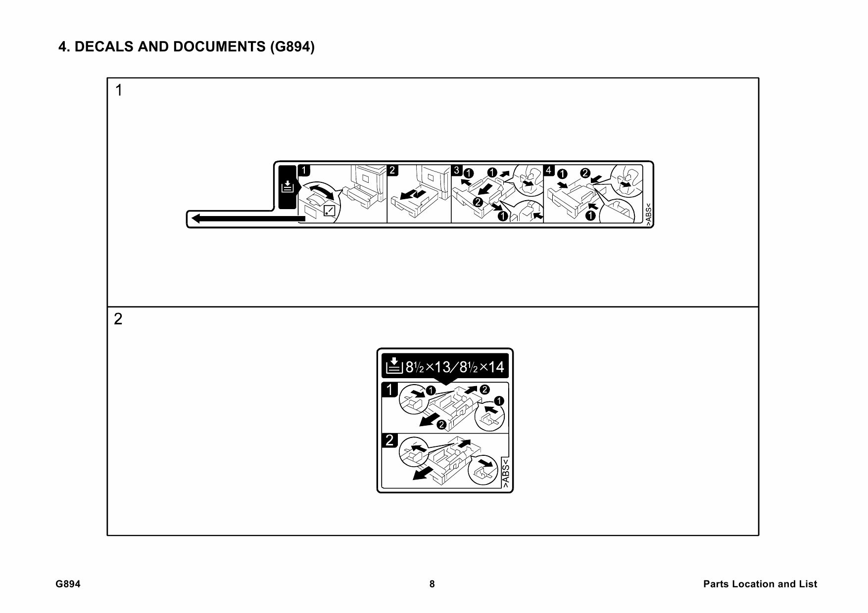 RICOH Options SR90a G894 PAPER-FEED-UNIT-TK1030 Parts Catalog PDF download-5 RICOH Options SR90a G894 PAPER-FEED-UNIT-TK1030 Parts Catalog PDF download-5